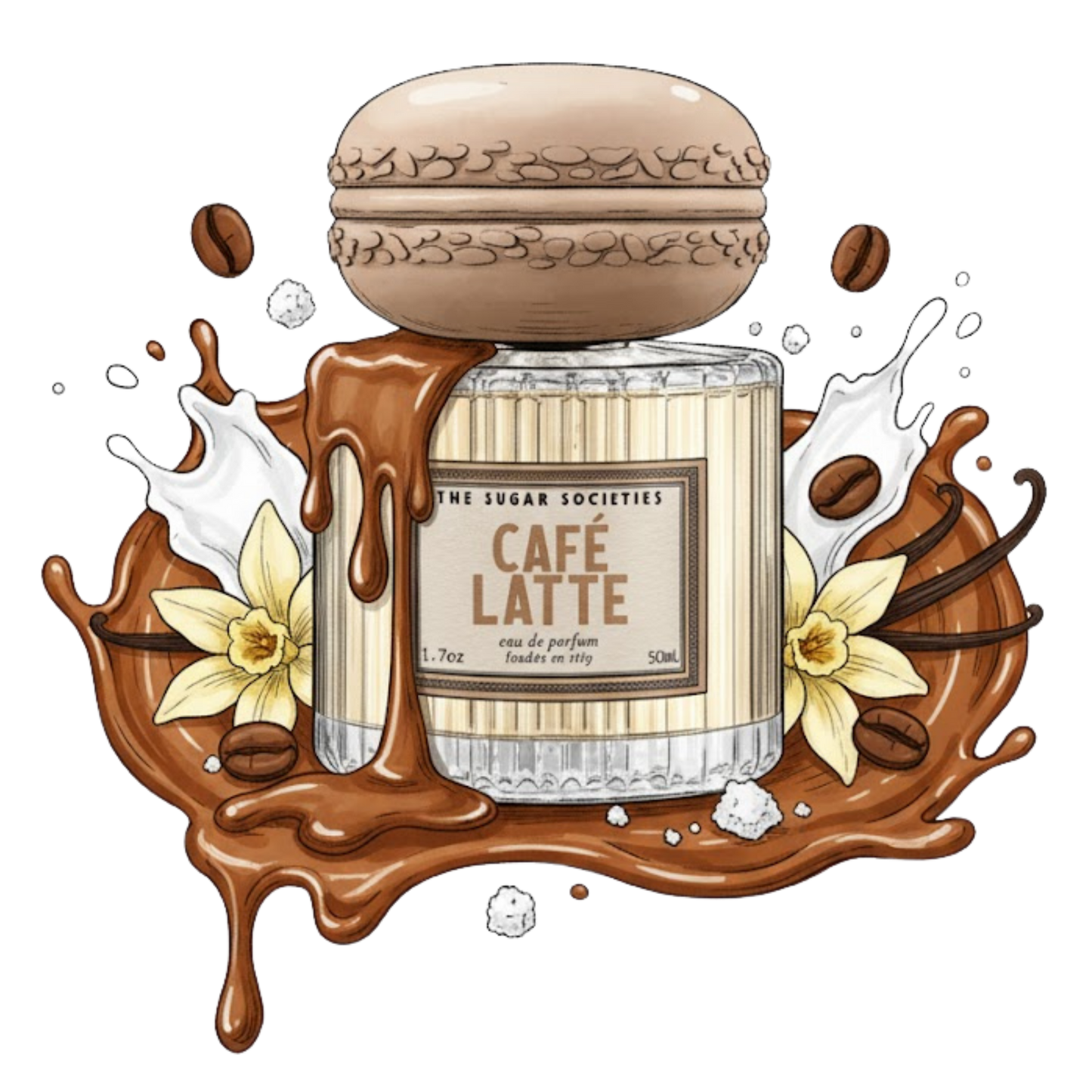 The Sugar Societies Cafe Latte